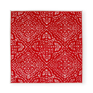 Caspari Annika Red Napkin Cocktail 17300C