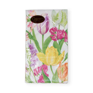 Caspari Spring Flower Show Guest Towel 17350G