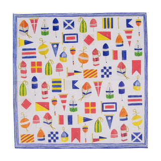Caspari Nantucket Napkin Cocktail 17400C