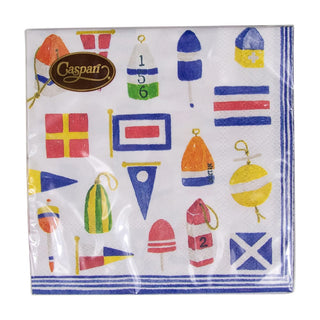 Caspari Nantucket Napkin Cocktail 17400C