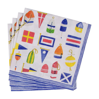 Caspari Nantucket Napkin Cocktail 17400C