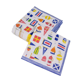 Caspari Nantucket Napkin Cocktail 17400C