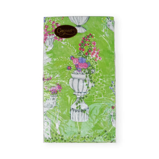 Caspari Jardin De Luxembourg Guest Towel 17420G