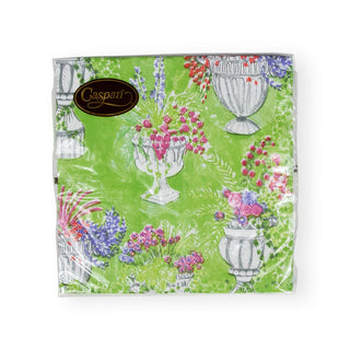 Caspari Jardin De Luxembourg Luncheon Napkins - 20 Per Package 17420L