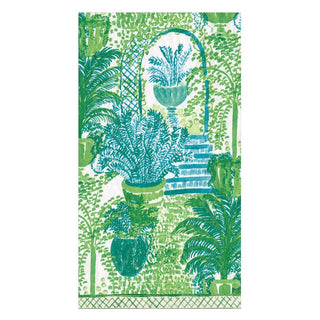 Caspari Garden Arbors Guest Towel 17430G