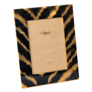 Caspari Go Wild 5" x 7" Lacquer Picture Frame - includes 1 frame 17520LQFRM5X7