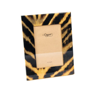 Caspari Go Wild 4" x 6" Lacquer Picture Frame 17520LQFRM4X6