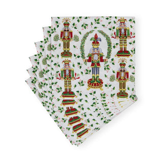 Caspari Nutcracker Christmas Napkin Cocktail 17590C