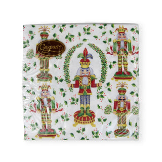 Caspari Nutcracker Christmas Napkin Cocktail 17590C