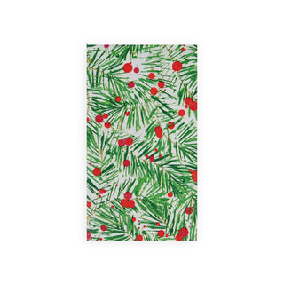 Caspari Modern Pine Guest Towel Napkins - 15 Per Package 17630G