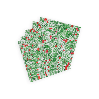 Caspari Modern Pine Luncheon Napkins - 20 Per Package, 2 Packages 17630LX2