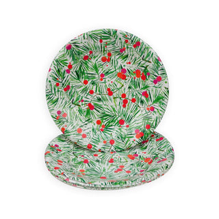 Caspari Modern Pine Salad/Dessert Plates 17630SP