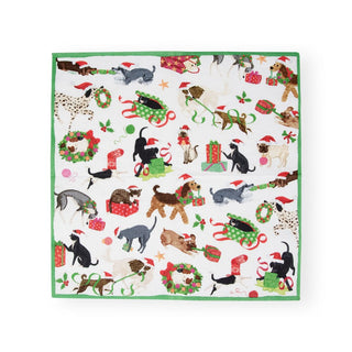 Caspari Christmas Mischief Napkin Luncheon 17640L