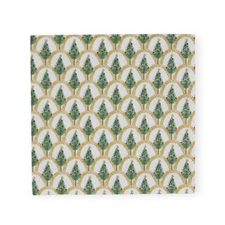 Caspari Deco Christmas Gold Cocktail Napkins - 20 Per Package 17660C