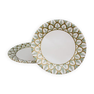 Caspari Deco Christmas Gold Dinner Plates 17660DP