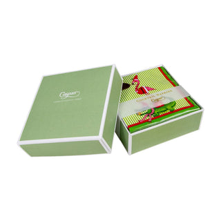 Caspari Zooey Christmas  Napkin Box Cocktail - 40 per box 17690B