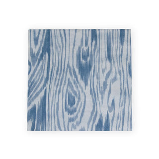 Caspari Woodgrain Stone Blue Napkin Dinner 17751D