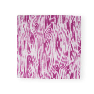 Caspari Woodgrain Fuchsia Luncheon Napkins - 20 Per Package 17753L