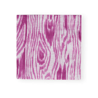Caspari Woodgrain Fuchsia Luncheon Napkins - 20 Per Package 17753L