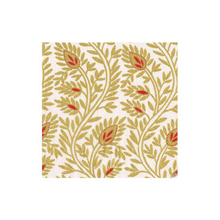 Caspari Samsara Gold Napkin Cocktail 17771C