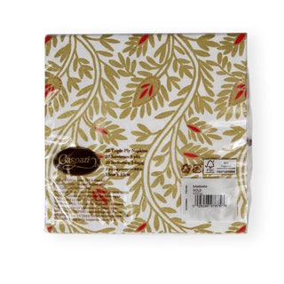 Caspari Samsara Gold Luncheon Napkins - 20 Per Package 17771L
