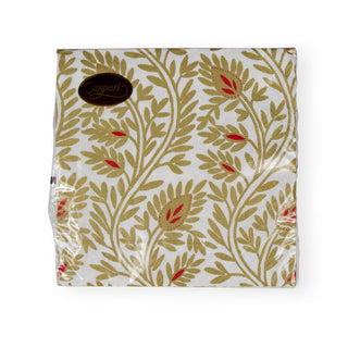 Caspari Samsara Gold Luncheon Napkins - 20 Per Package 17771L