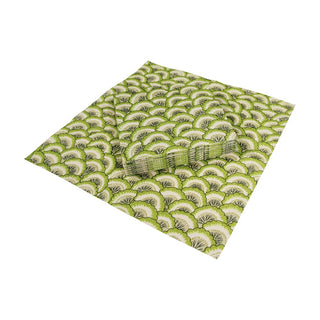 Caspari Pontchartrain Scallop Green Napkin Cocktail 17792C