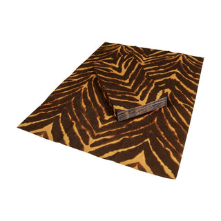 Caspari Go Wild Brown Guest Towel 17800G