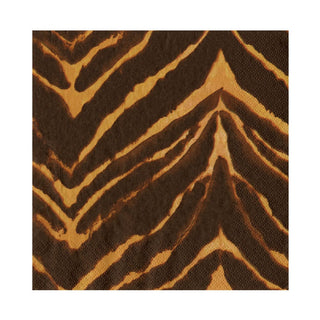 Caspari Go Wild Brown Brown Luncheon Napkins - 20 Per Package 17800L