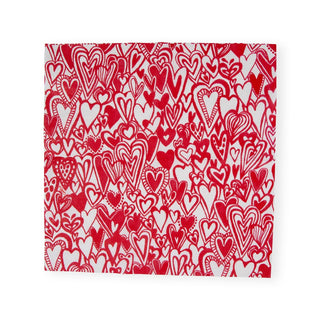 Caspari Groovy Love Napkin Cocktail 17820C