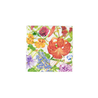 Caspari Floral Trellis Napkin Cocktail 17830C