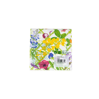 Caspari Floral Trellis Napkin Cocktail 17830C