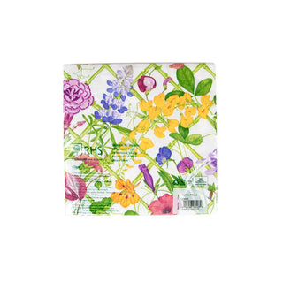 Caspari Floral Trellis Napkin Dinner 17830D