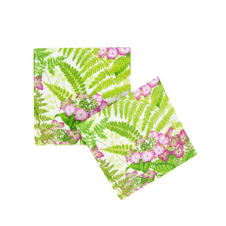 Caspari Fern Garden Napkin Cocktail 17840C