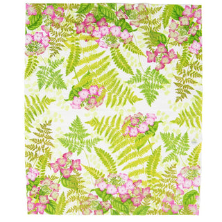 Caspari Fern Garden Guest Towel 17840G