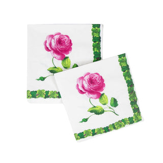 Caspari Sceaux Chic Luncheon Napkins - 20 Per Package 17850L