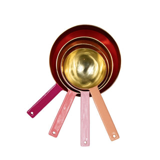 Caspari Assorted Pinks & Corals Measuring Cup Set 17853