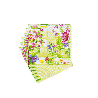 Caspari Wedding Gazebo Napkin Cocktail 17860C