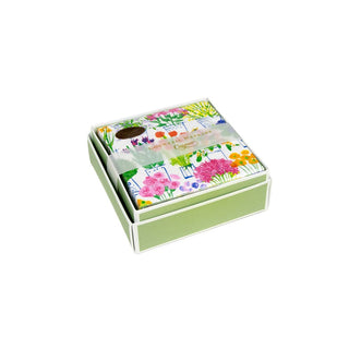 Caspari Flower Market  Napkin Box Cocktail - 40 per box 17910B