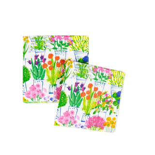 Caspari Flower Market Napkin Cocktail 17910C