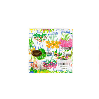 Caspari Flower Market Napkin Cocktail 17910C