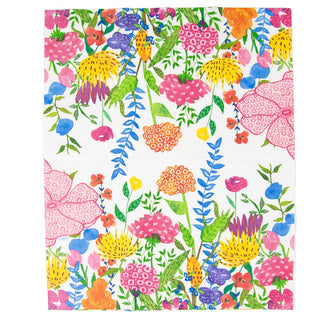 Caspari Cottage Floral Guest Towel 17920G