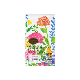 Caspari Cottage Floral Guest Towel 17920G