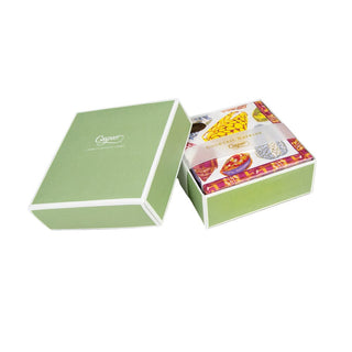 Caspari Coquillage Purple  Napkin Box Cocktail - 40 per box 17930B