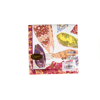 Caspari Coquillage Purple Luncheon Napkins - 20 Per Package 17930L