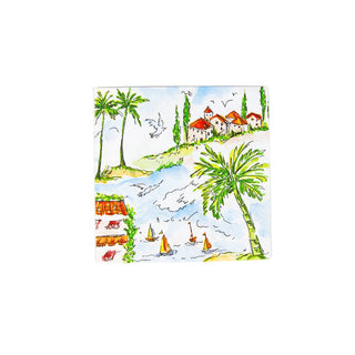 Caspari Mallorca Napkin Cocktail 17940C
