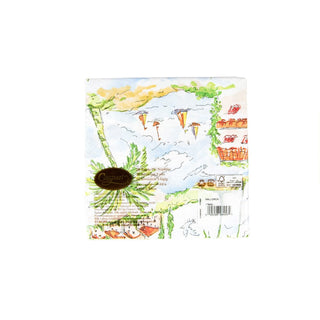 Caspari Mallorca Luncheon Napkins - 20 Per Package 17940L