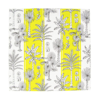 Caspari Southern Palms Green/White Napkin Luncheon 17951L