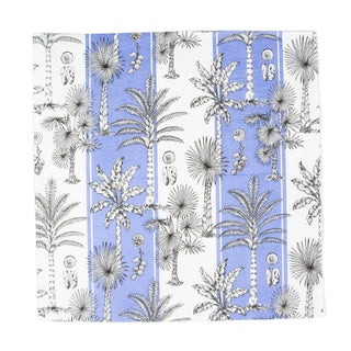 Caspari Southern Palms Blue/White Napkin Luncheon 17952L