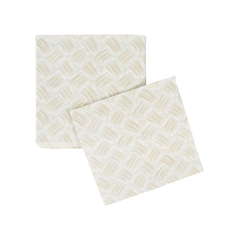 Caspari Basketry Flax-Paper Linen Napkin Airlaid Luncheon-15 In 17960LG